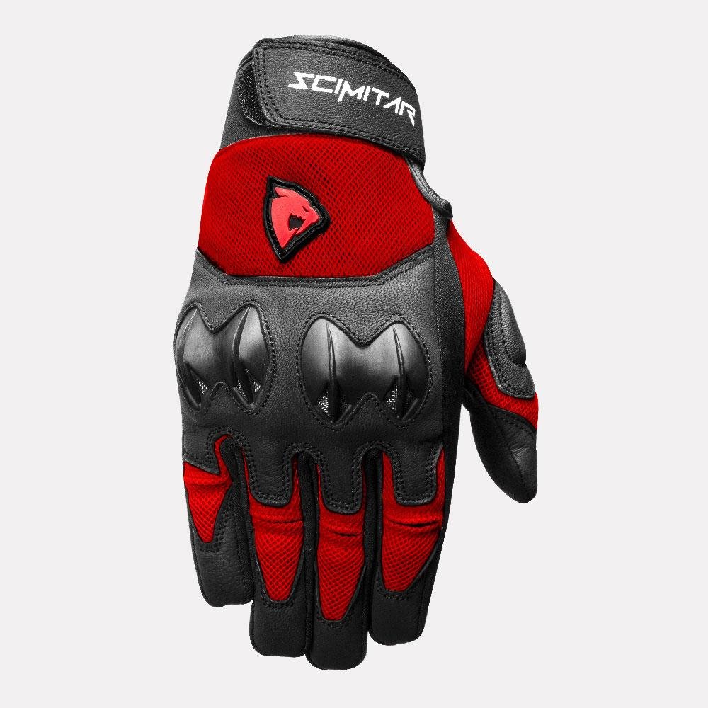 SCIMITAR-Stunt-Short-Cuff-Gloves-Red1