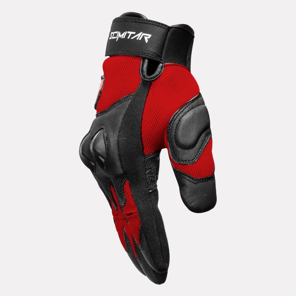 SCIMITAR-Stunt-Short-Cuff-Gloves-Red2